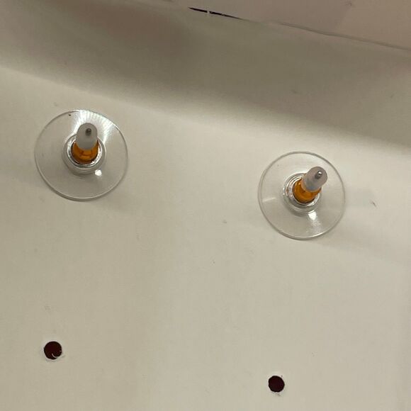 NEW Betsey Johnson Christmas Santa Hat Flamingo Post Earrings NIB - Picture 4 of 4